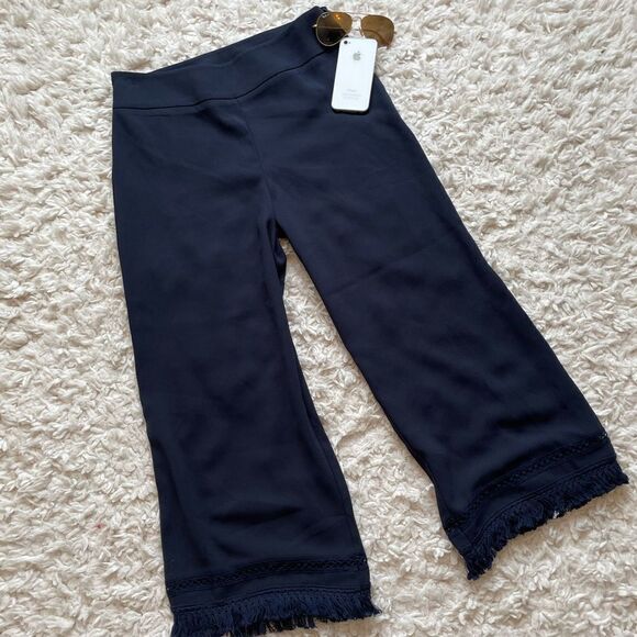 Carolina Belle Wide Leg Fringe Pants - Picture 1 of 6